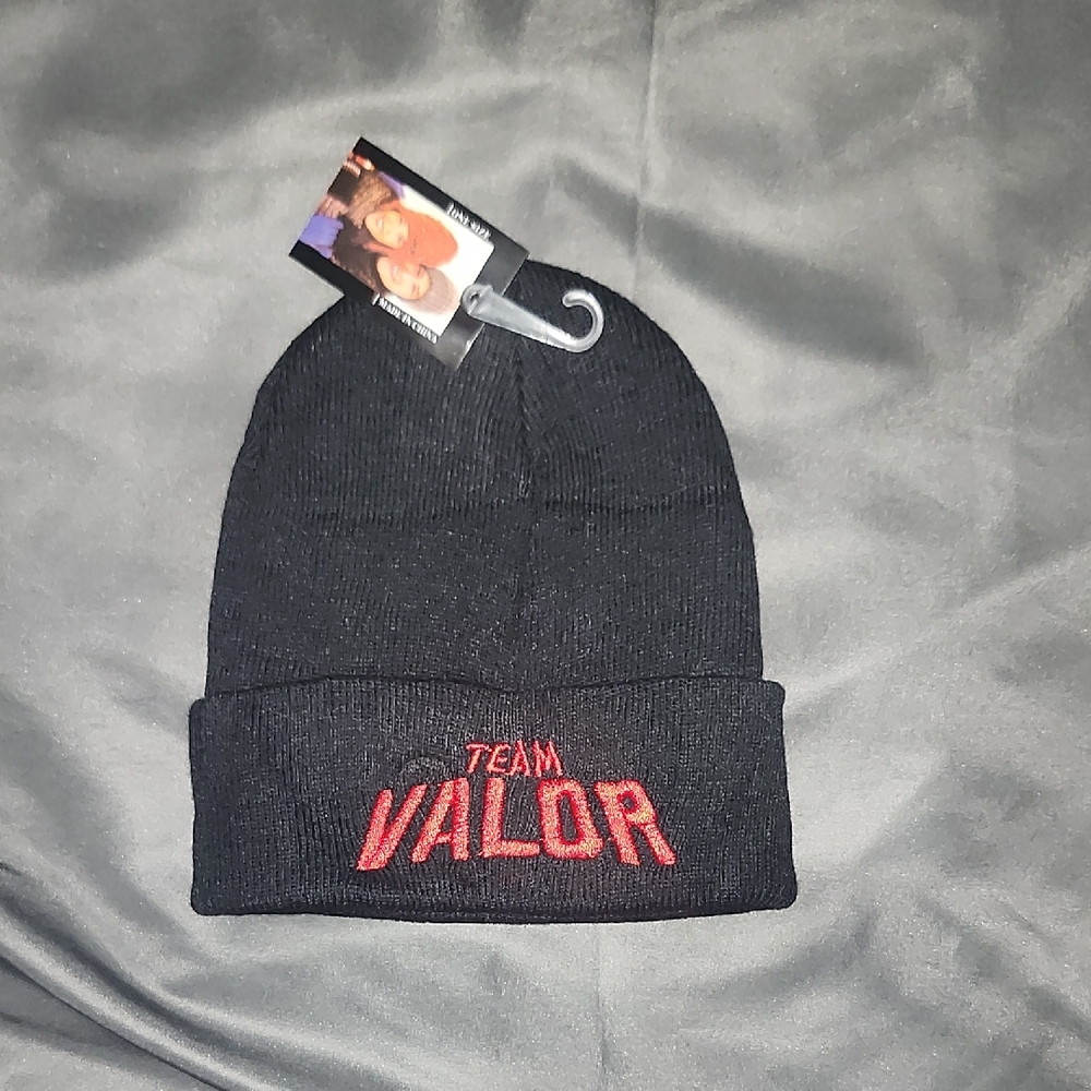 Pokemon Team Valor Black Beanie NWT!